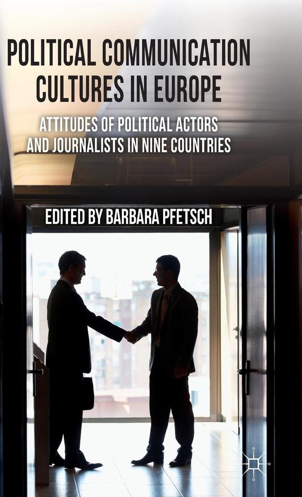 Produktbild: Political Communication Cultures in Europe