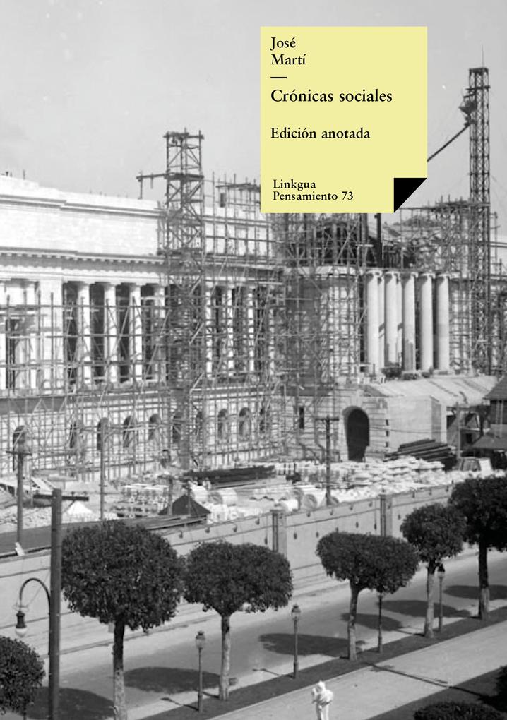 Produktbild: Crónicas sociales | José Martí y Pérez
