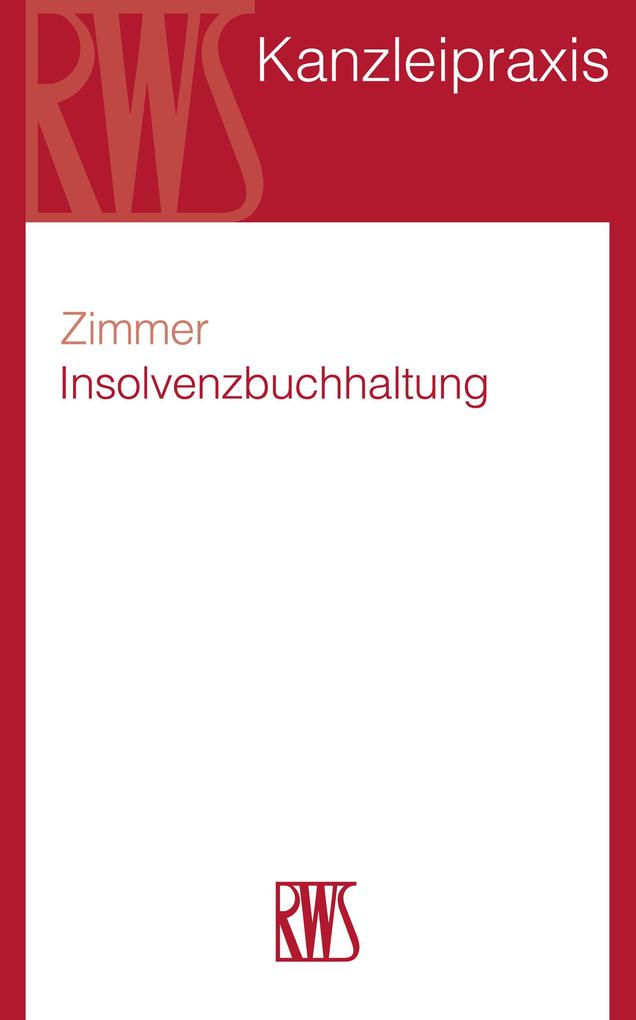 Produktbild: Insolvenzbuchhaltung | Frank Thomas Zimmer