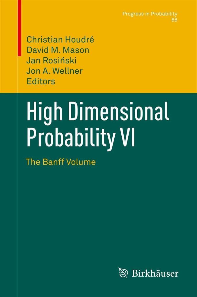 Produktbild: High Dimensional Probability VI