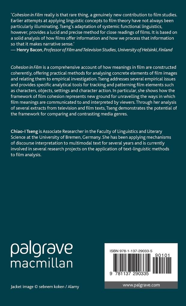 Weitere Ansicht: Cohesion in Film | C. Tseng