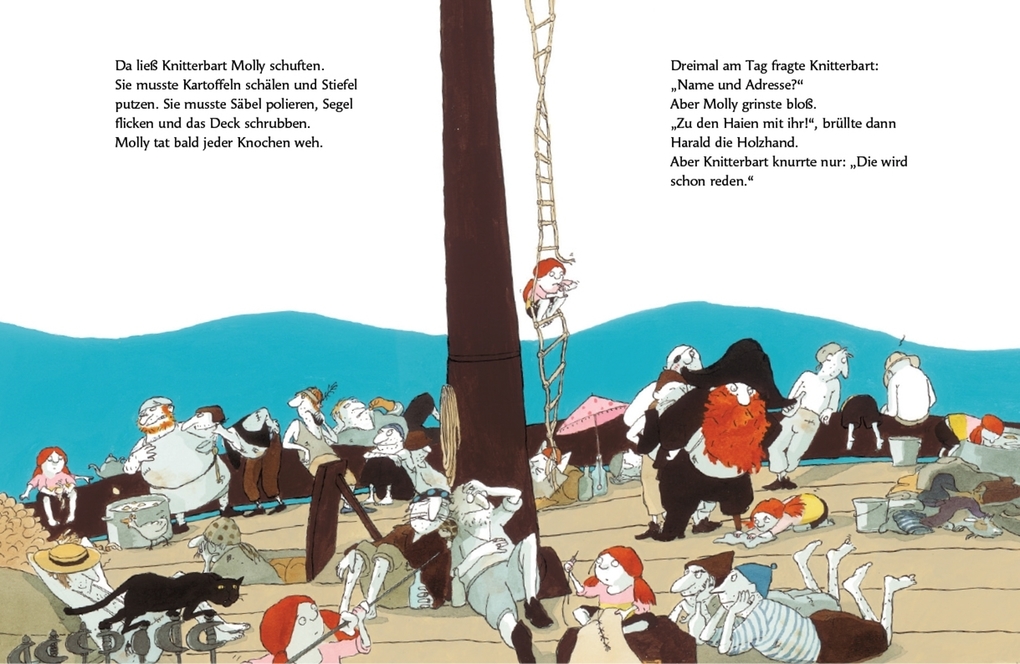 Weitere Ansicht: Käpten Knitterbart und seine Bande | Cornelia Funke