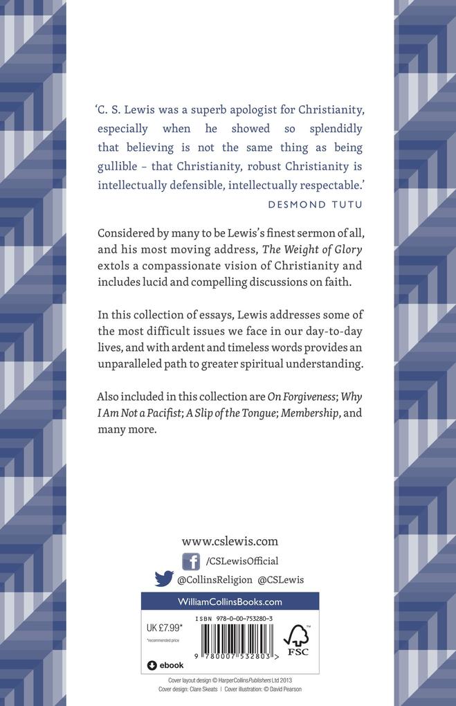 Weitere Ansicht: The Weight of Glory | C. S. Lewis