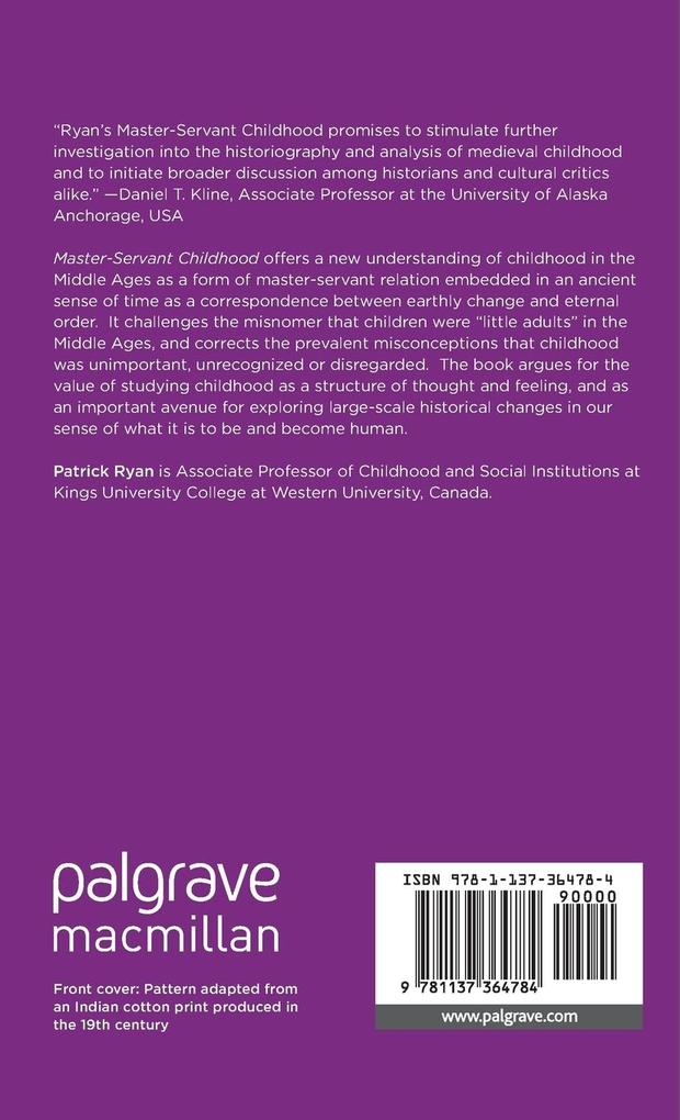 Weitere Ansicht: Master-Servant Childhood | P. Ryan