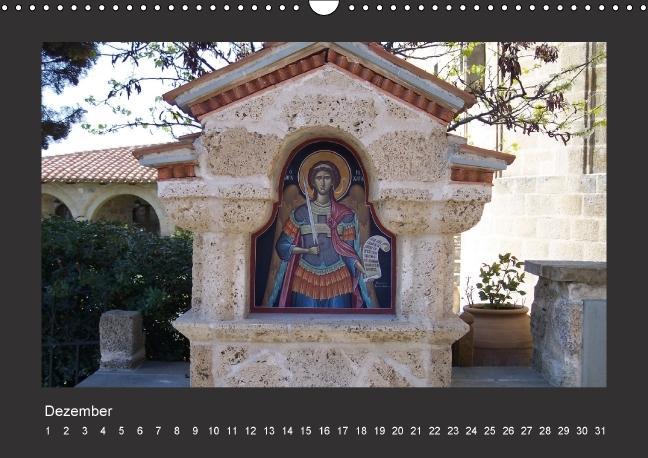 Weitere Ansicht: Meteora-Klöster in Griechenland (Wandkalender immerwährend DIN A3 quer) | Helmut Schneller