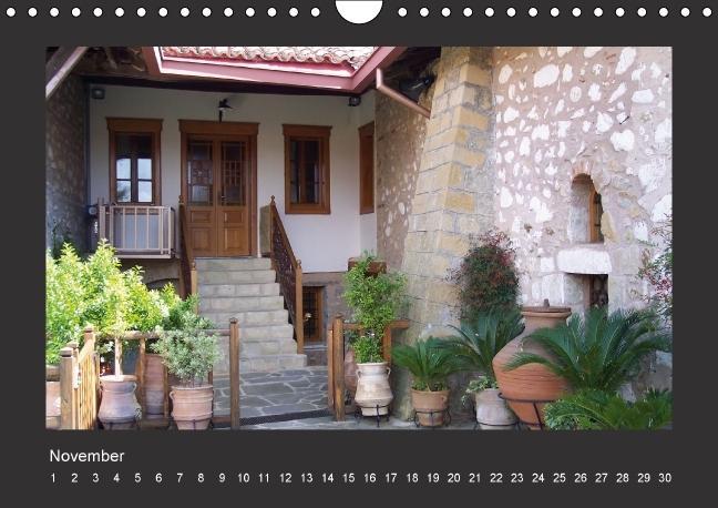 Weitere Ansicht: Meteora-Klöster in Griechenland (Wandkalender immerwährend DIN A4 quer) | Helmut Schneller