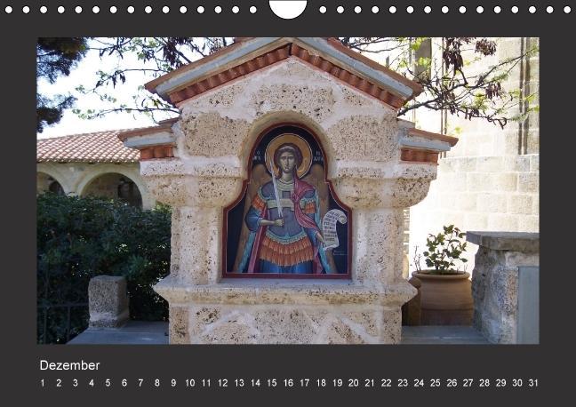 Weitere Ansicht: Meteora-Klöster in Griechenland (Wandkalender immerwährend DIN A4 quer) | Helmut Schneller
