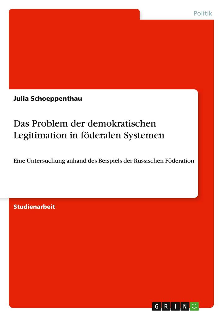 Das Problem der demokratischen Legitimation in föderalen Systemen.pdf