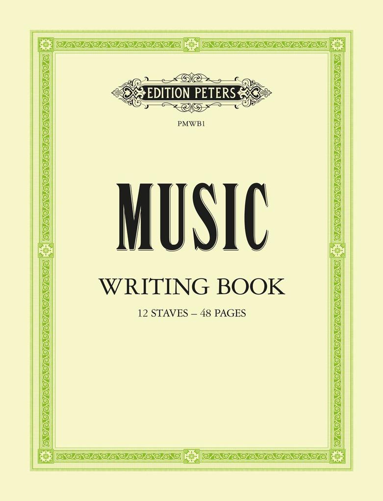 Produktbild: Peters Music Writing Book | Edition Peters