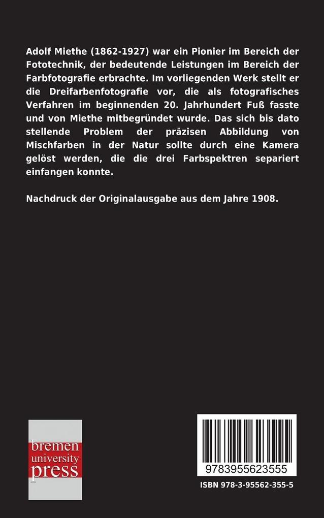 Weitere Ansicht: Dreifarbenfotografie nach der Natur | Adolf Miethe