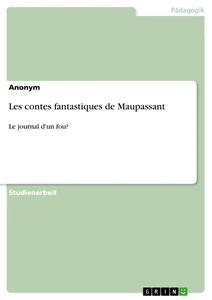Les contes fantastiques de Maupassant.pdf