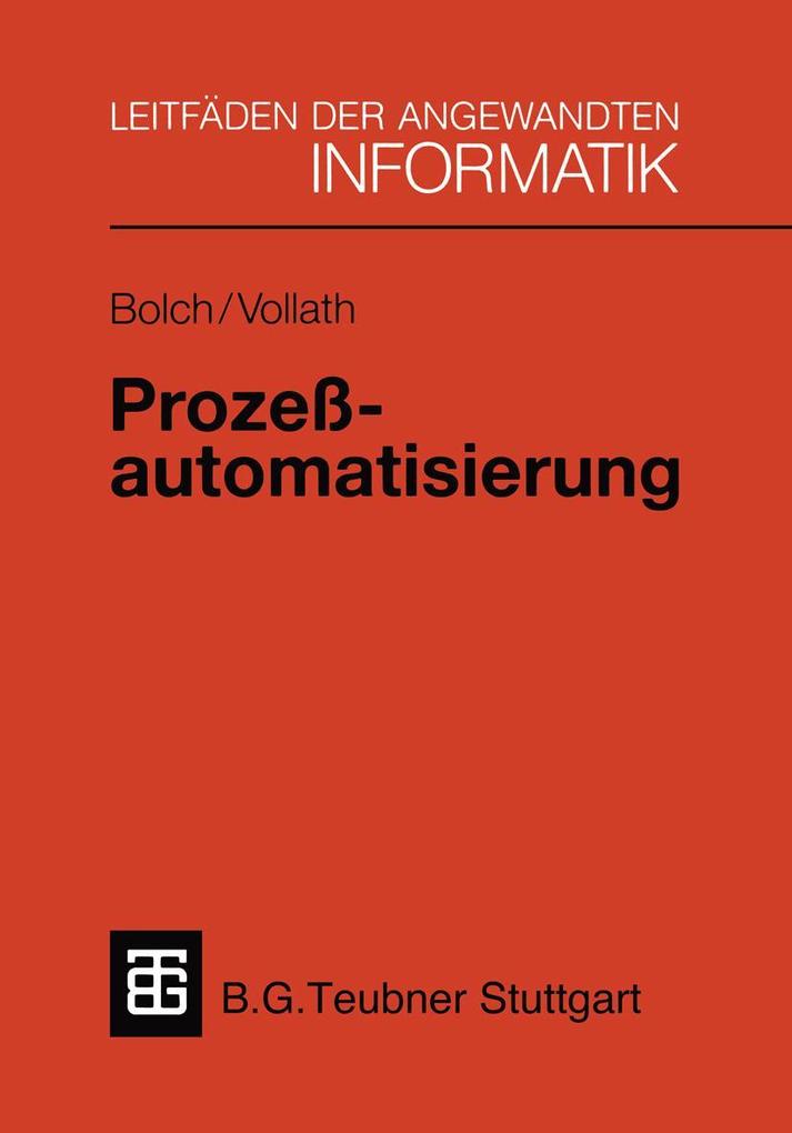 Produktbild: Prozeßautomatisierung | Martina-Maria Seidel, Gunter Bolch