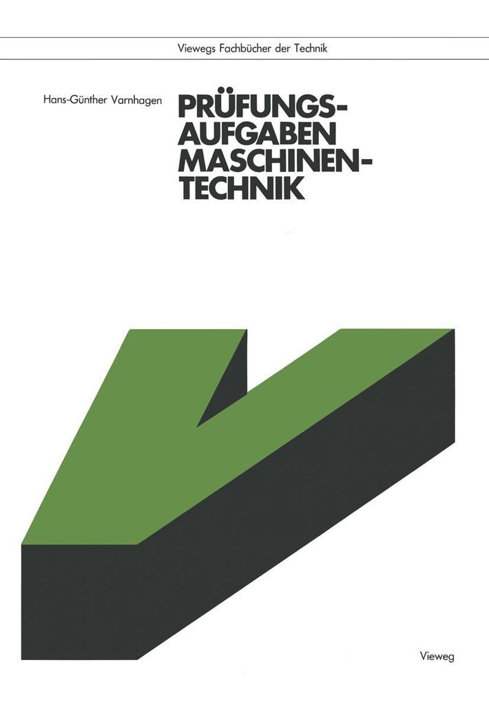 Produktbild: Prüfungsaufgaben Maschinentechnik | Hans-Günther Varnhagen