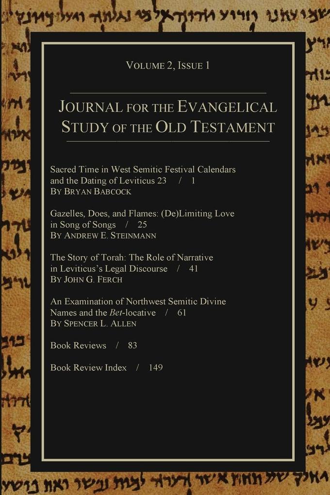 Journal for the Evangelical Study of the Old Testament, 2.1.pdf