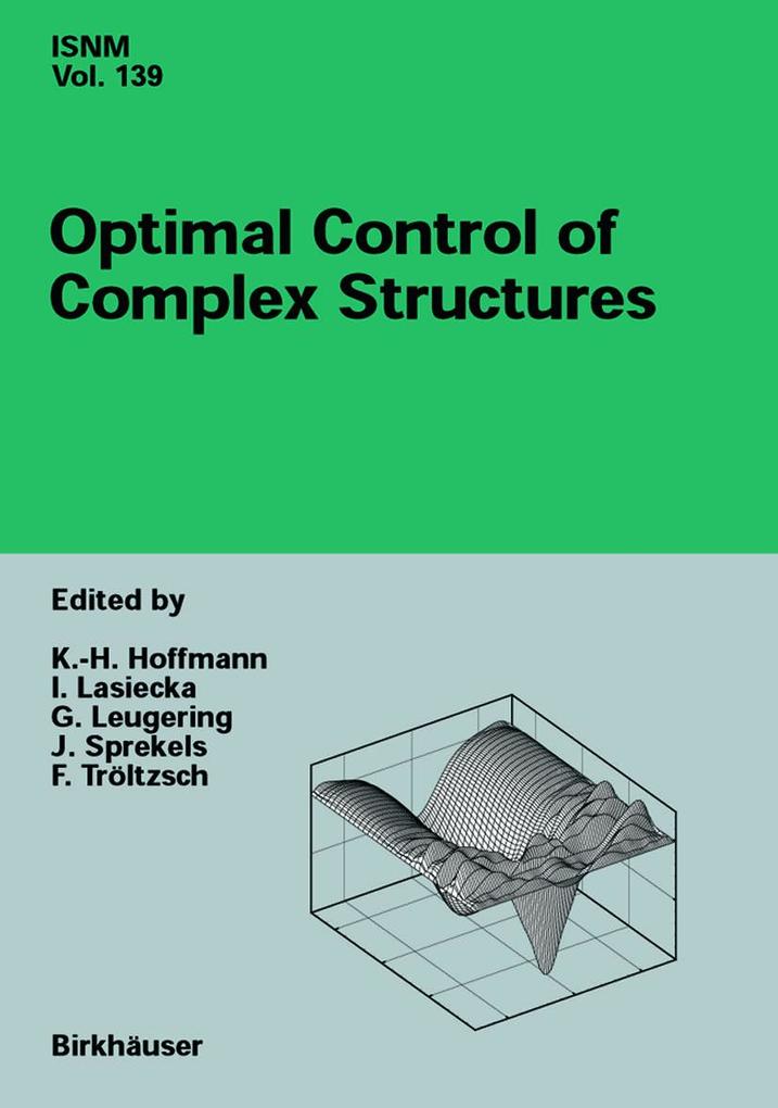 Produktbild: Optimal Control of Complex Structures