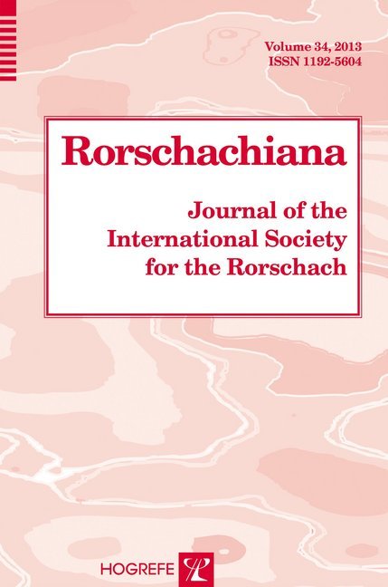 Rorschachiana. Yearbook of the International Rorschach Society / Rorschachiana.pdf