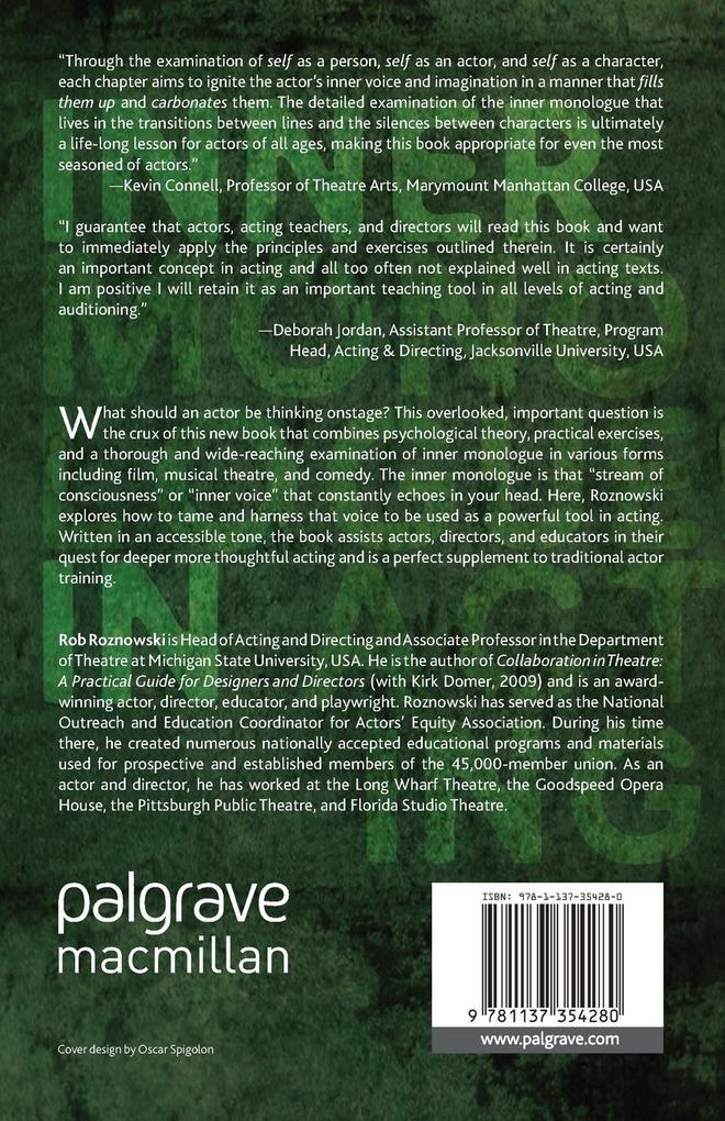 Weitere Ansicht: Inner Monologue in Acting | R. Roznowski