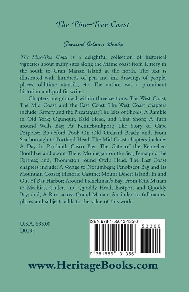 Weitere Ansicht: The Pine Tree Coast | Samuel Adams Drake