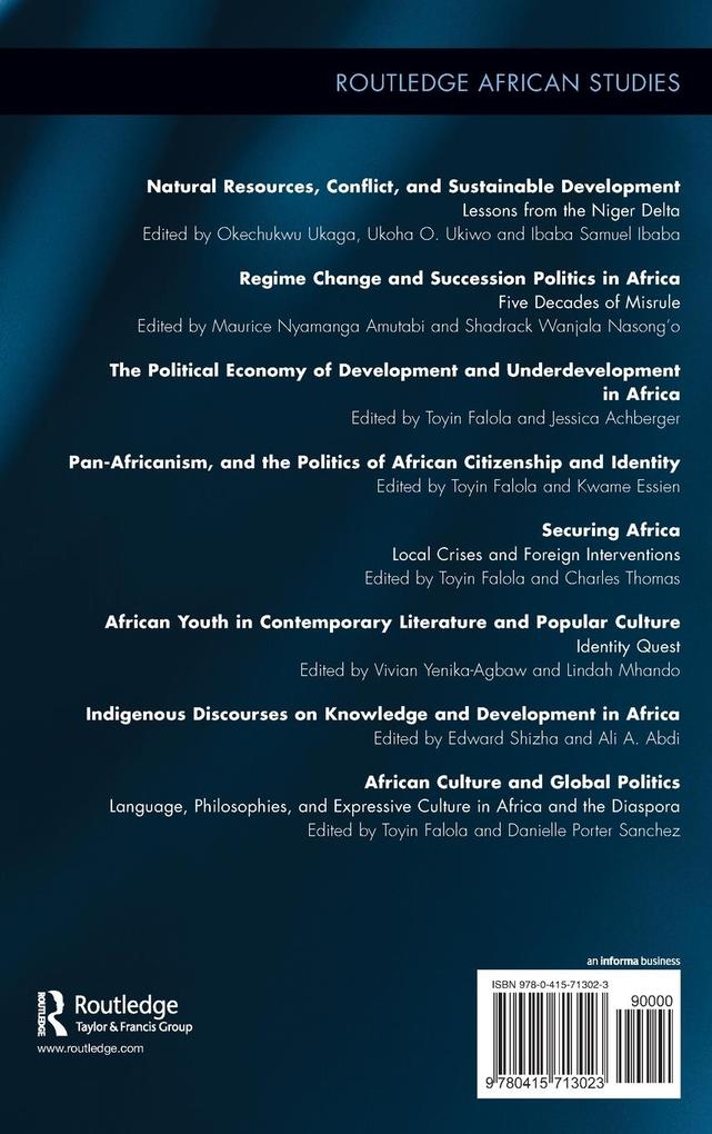 Weitere Ansicht: African Culture and Global Politics
