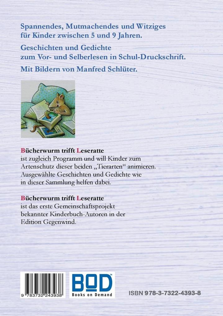 Weitere Ansicht: Bücherwurm trifft Leseratte | Gabriele Beyerlein, Thomas Fuchs, Ulrich Karger, Manfred Schlüter, Christa Zeuch