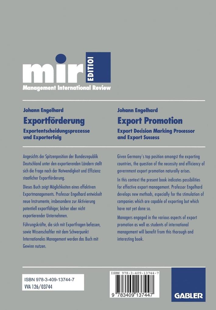 Weitere Ansicht: Exportförderung | Johann Engelhard