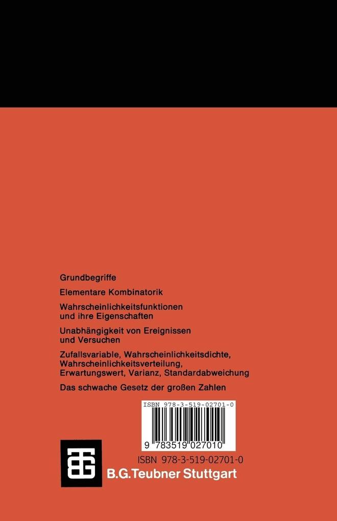 Weitere Ansicht: Wahrscheinlichkeitsrechnung | Willi Walser