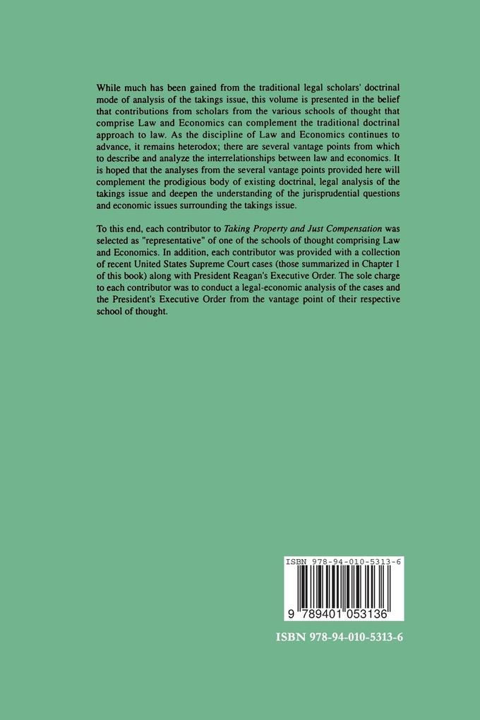 Weitere Ansicht: Taking Property and Just Compensation