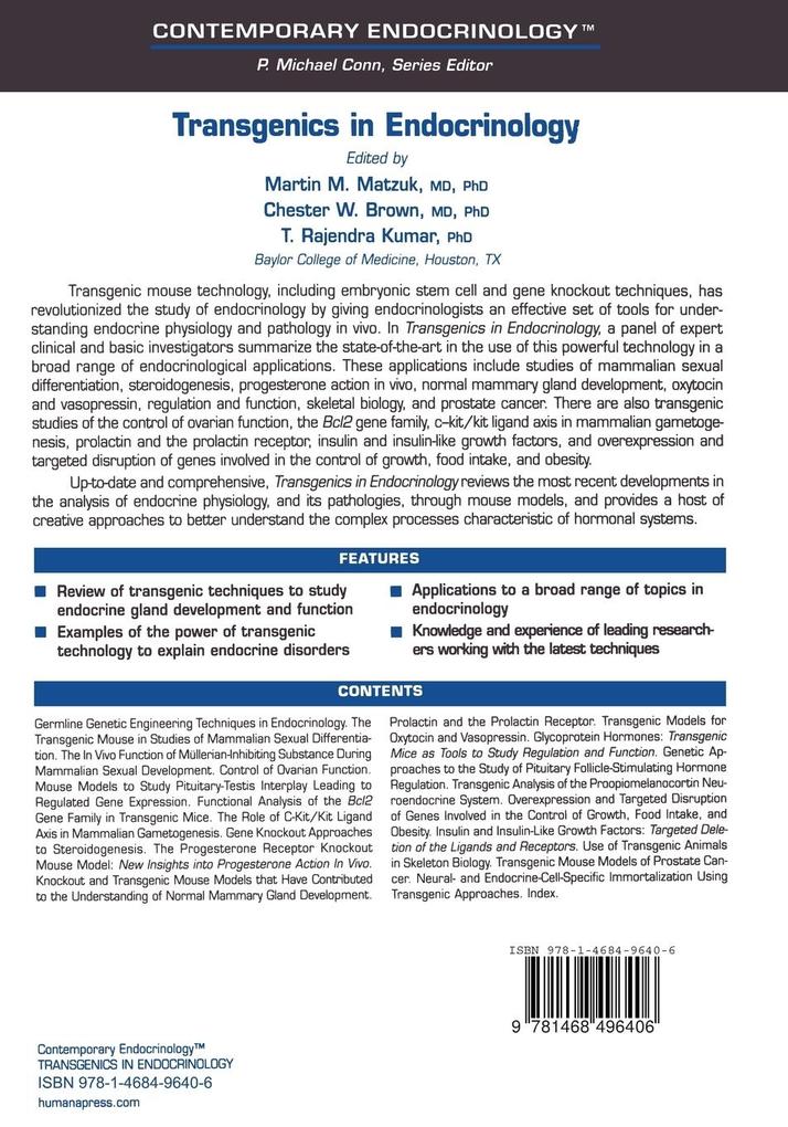 Weitere Ansicht: Transgenics in Endocrinology