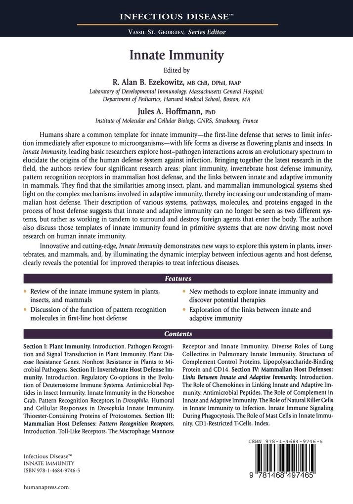 Weitere Ansicht: Innate Immunity