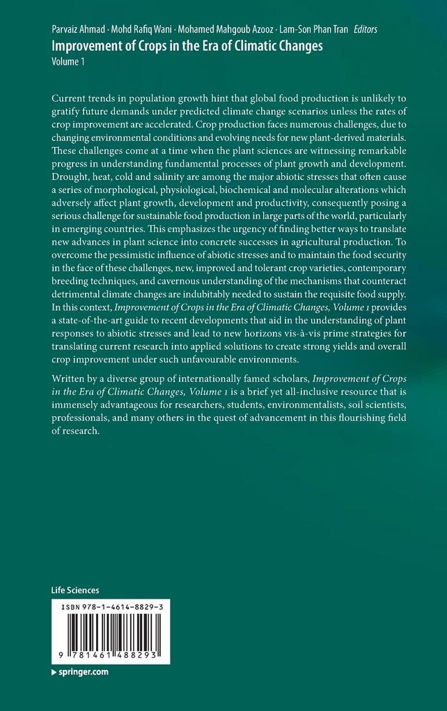 Weitere Ansicht: Improvement of Crops in the Era of Climatic Changes