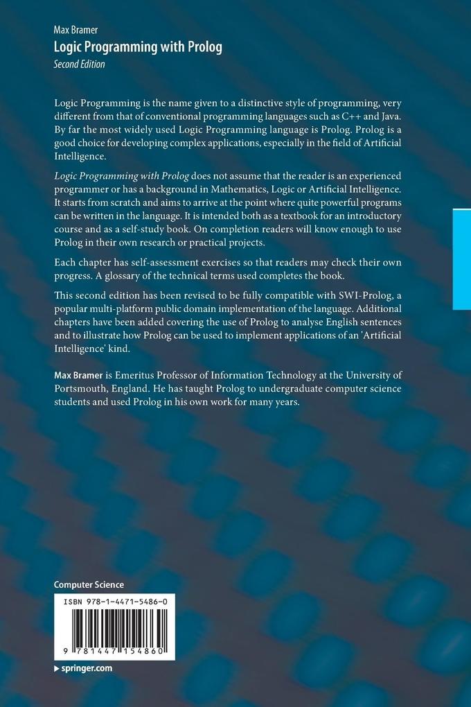 Weitere Ansicht: Logic Programming with Prolog | Max Bramer