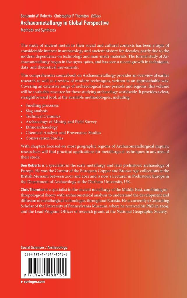 Weitere Ansicht: Archaeometallurgy in Global Perspective
