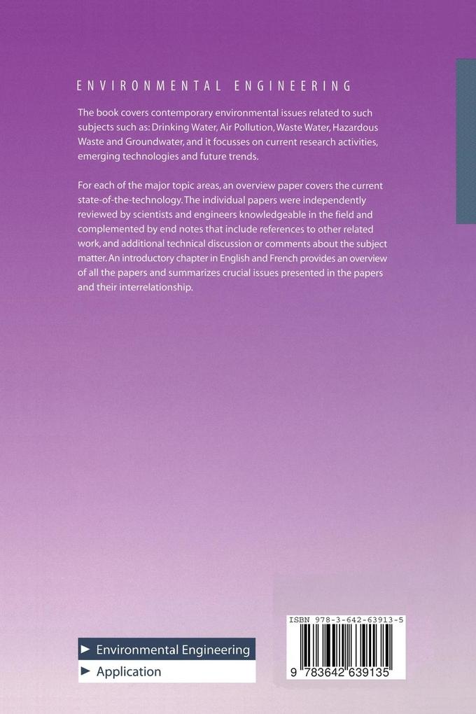 Weitere Ansicht: Environmental Technologies and Trends