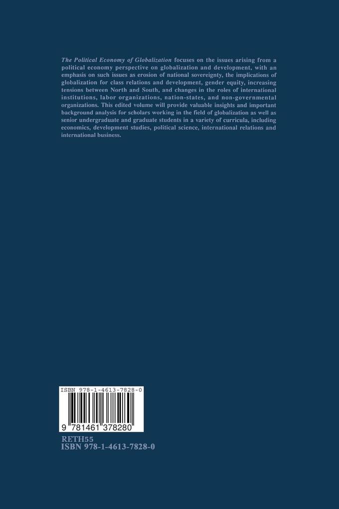Weitere Ansicht: The Political Economy of Globalization