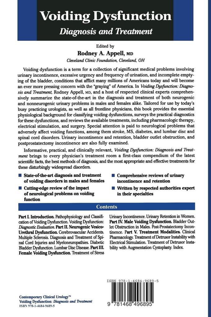 Weitere Ansicht: Voiding Dysfunction