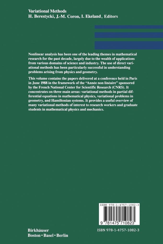 Weitere Ansicht: Variational Methods | BERESTYCKI