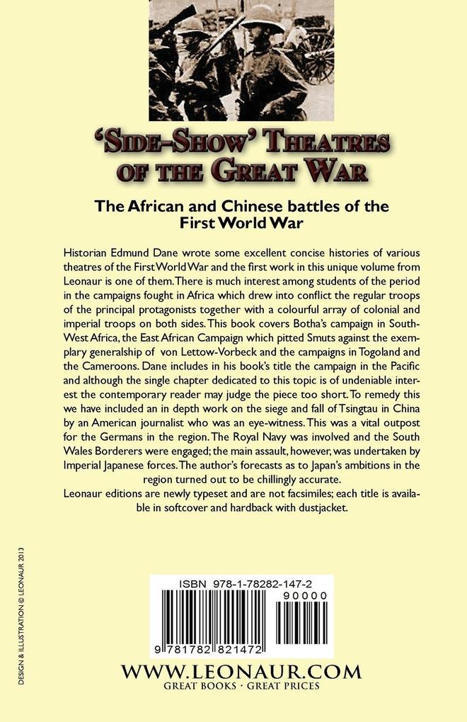 Weitere Ansicht: 'Side-Show' Theatres of the Great War | Edmund Dane, Jefferson Jones