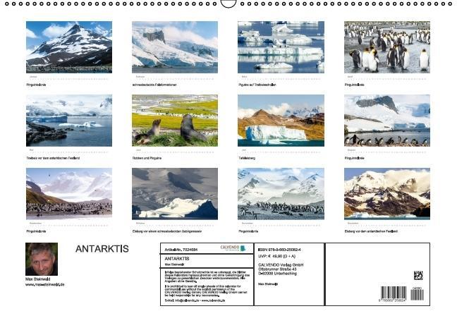 Weitere Ansicht: ANTARKTIS (Wandkalender immerwährend DIN A2 quer) | Max Steinwald