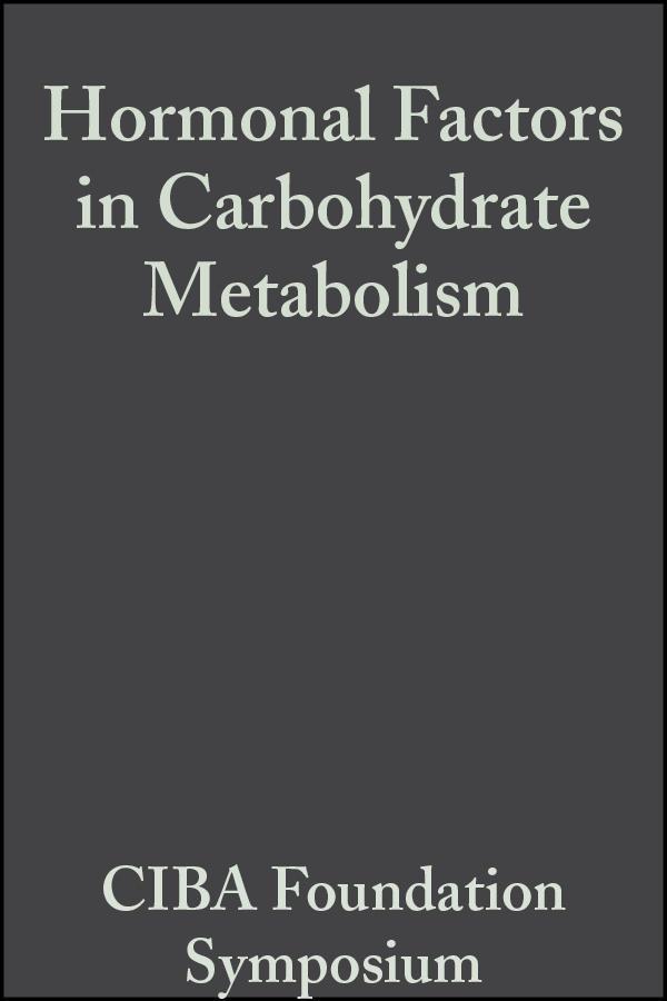 Hormonal Factors in Carbohydrate Metabolism, Volume 6.pdf