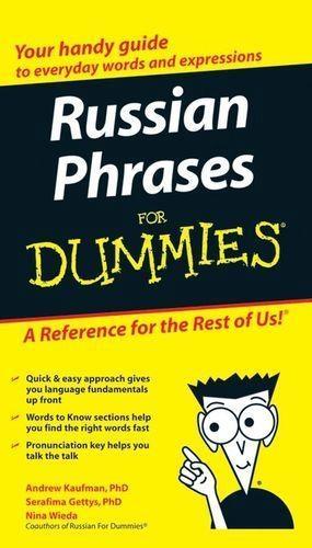 Produktbild: Russian Phrases For Dummies | Andrew D. Kaufman, Serafima Gettys, Nina Wieda