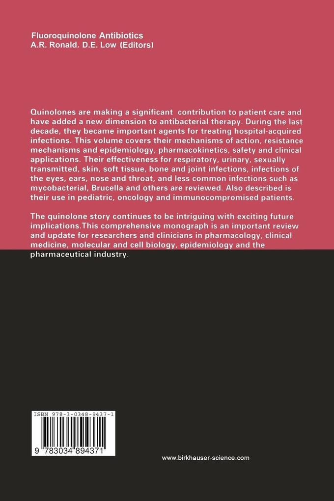 Weitere Ansicht: Fluoroquinolone Antibiotics