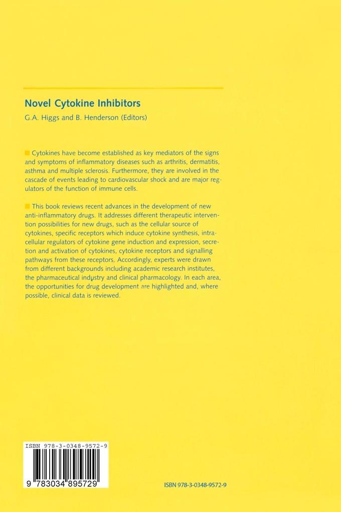 Weitere Ansicht: Novel Cytokine Inhibitors