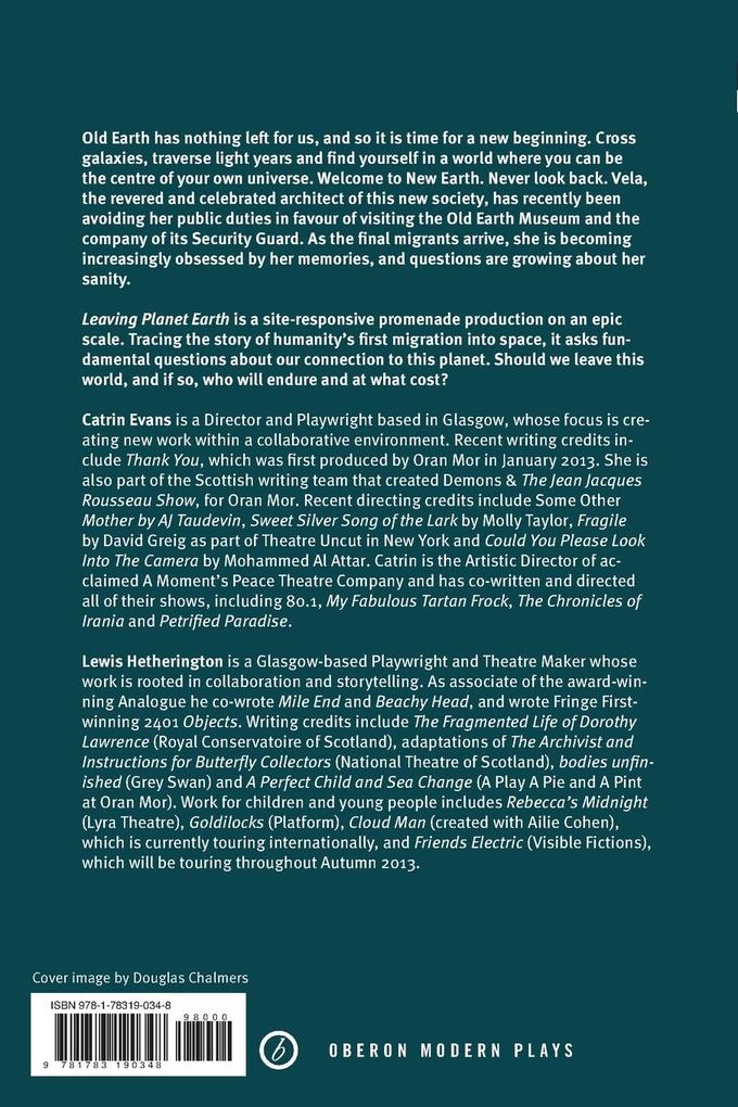 Weitere Ansicht: Leaving Planet Earth | Catrin Evans, Lewis Hetherington