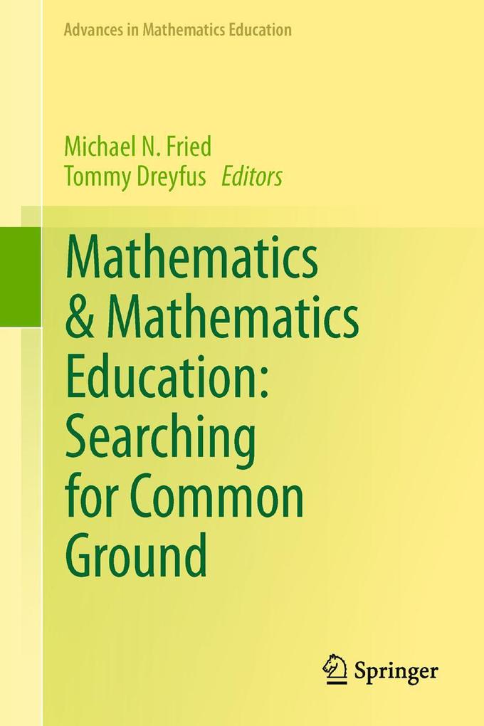 Produktbild: Mathematics & Mathematics Education: Searching for Common Ground