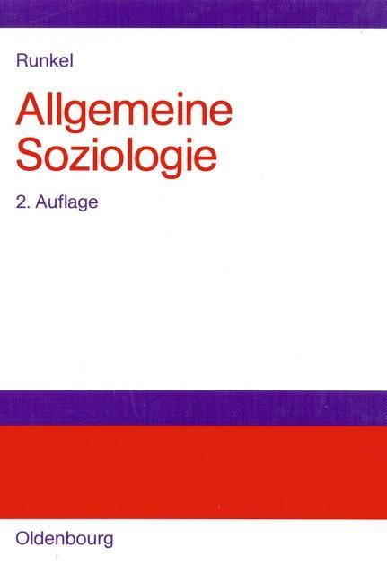 Produktbild: Allgemeine Soziologie | Gunter Runkel