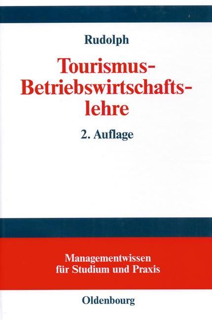 Produktbild: Tourismus-Betriebswirtschaftslehre | Harry Rudolph