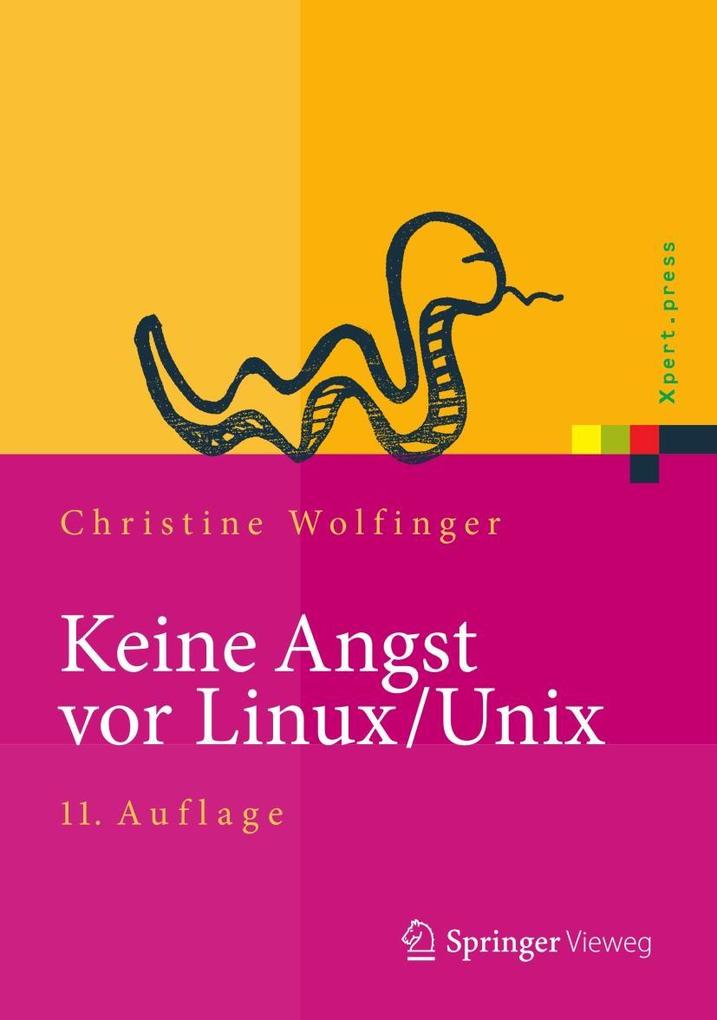 Produktbild: Keine Angst vor Linux/Unix | Christine Wolfinger