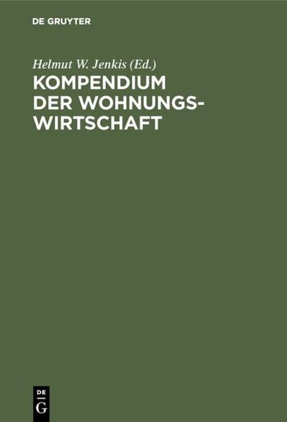 Produktbild: Kompendium der Wohnungswirtschaft