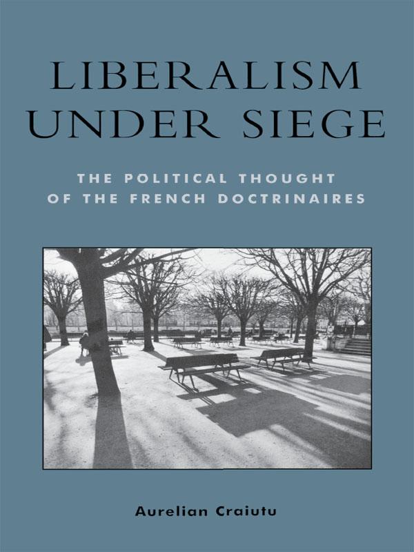 Produktbild: Liberalism under Siege | Aurelian Craiutu