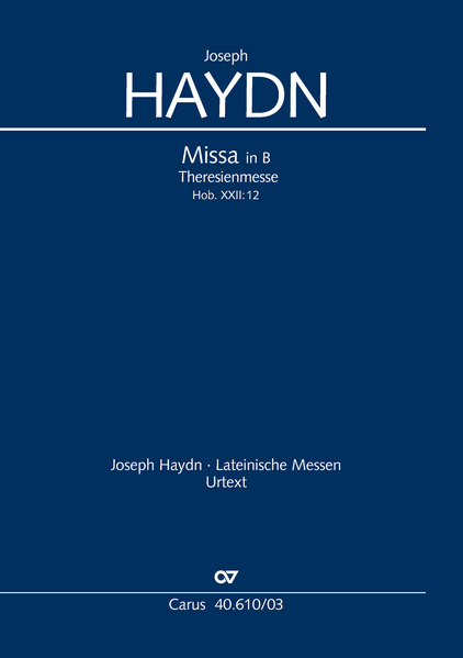 Produktbild: Theresienmesse in B | Joseph Haydn